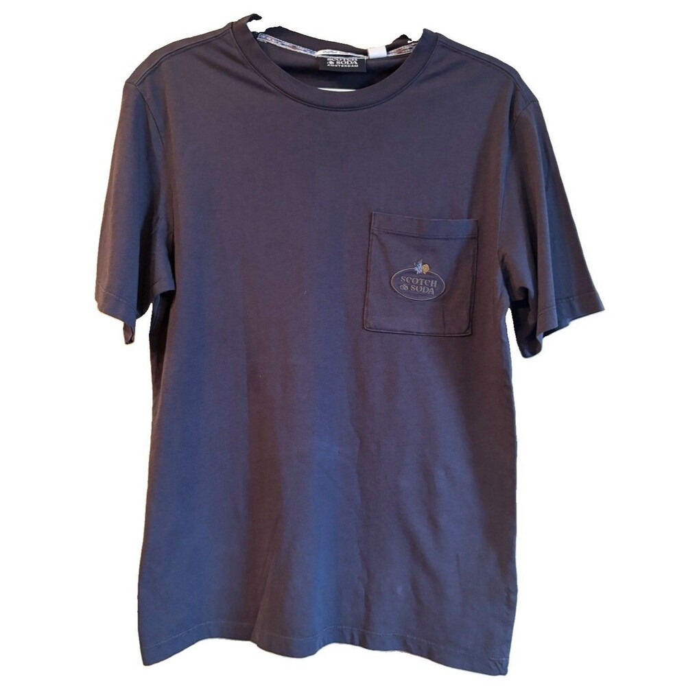Scotch & Soda Amsterdam Navy Pocket Shirt S Coastal Menswear